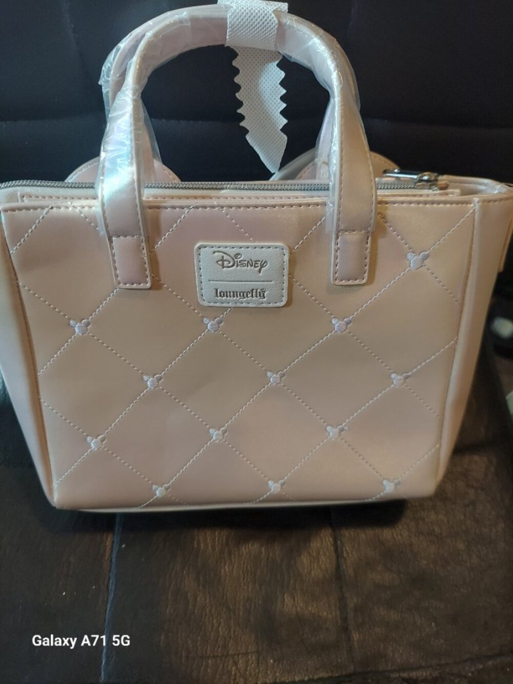 Disney Loungefly Pink Bow Crossbody Bag